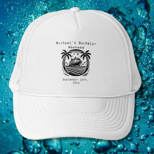 Verlovingsfeest Hoed Cruise Stag Party Trucker Pet