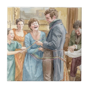 Verlovingsfeest in "The Other Bennet Sister" Tegeltje