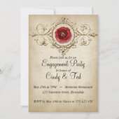 Verlovingsfeest Kaart (Voorkant)