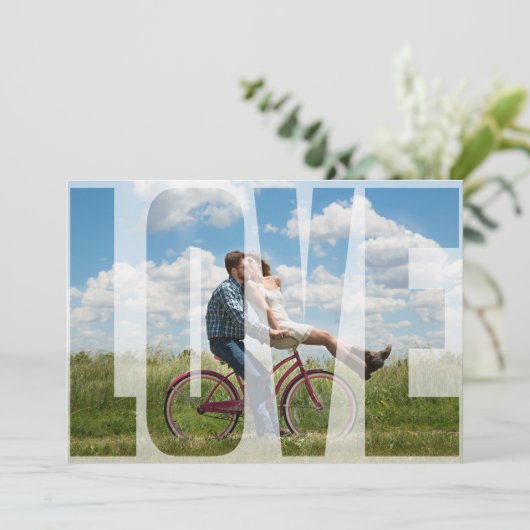 Verlovingsfeest Kaart (Staand voorkant)