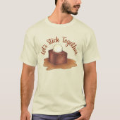 Verlovingsfeest Kleefrijst Pudding T-shirt (Voorkant)