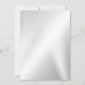 Verlovingsfeest Kleurrijke Roze Bloemen Gouden Lij Kaart (Achterkant)