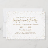 Verlovingsfeest Liefde Feest Kaart (Achterkant)