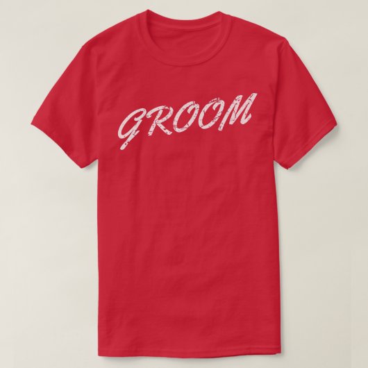 Verlovingsfeest Mannelijk Afscheid Funny Bruidegom T-shirt (Design voorkant)