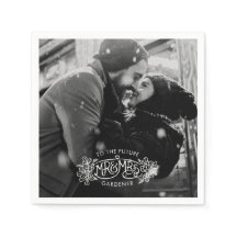 Verlovingsfeest mistletoe Voeg je eigen foto toe