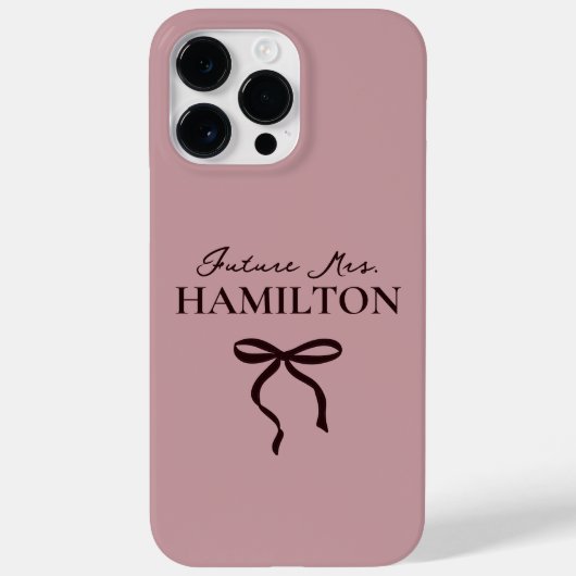Verlovingsfeest | Moderne script Bruid Naam te Wor Case-Mate iPhone Case (Achterkant)