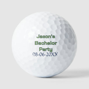 Verlovingsfeest naam datum eenvoudig minimaal getu golfballen