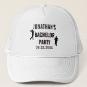 Verlovingsfeest Naam Datum Trucker Pet (Voorkant)