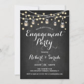 Verlovingsfeest - schoolbord kaart (Voorkant)