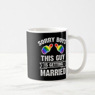Verlovingsfeest-shirt Lgbt Gay Pride Bruidegom Bru Koffiemok