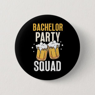 Verlovingsfeest Team Bruid Bruidegom Team  Ronde Button 5,7 Cm