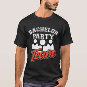 Verlovingsfeest Team Bruidegom Bruid _8  T-shirt