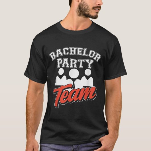 Verlovingsfeest Team Bruidegom Bruid _8  T-shirt (Voorkant)