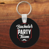 Verlovingsfeest Team Bruidegom Bruid Sleutelhanger (Voorkant)