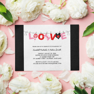 Verlovingsfeest uitnodigingen