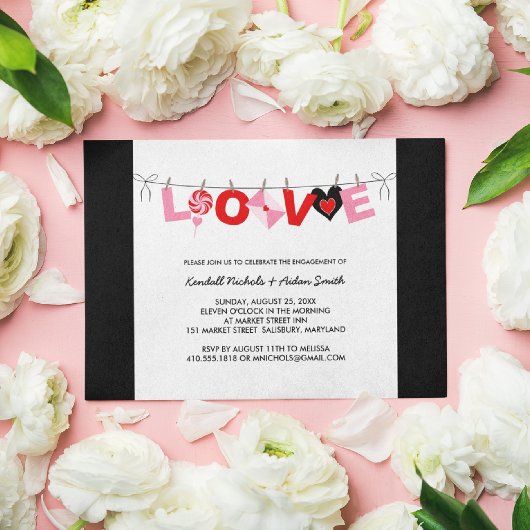 Verlovingsfeest uitnodigingen