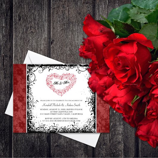 Verlovingsfeest uitnodigingen