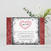 Verlovingsfeest uitnodigingen (Staand voorkant)