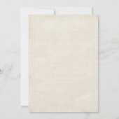 Verlovingsfeest uitnodigingen | Antiek (Achterkant)