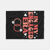 Verlovingsfeest Verloofde In Mijn Verloving Fleece Deken (Voorkant (Horizontaal))