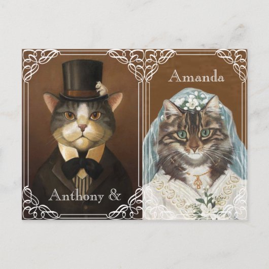 Verlovingsfeest, verloving douche uitnodiging briefkaart (Voorkant)