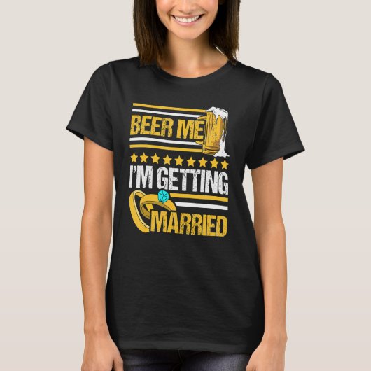 Verlovingsfeest voor Bruidegom 5 T-shirt (Voorkant)