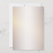 Verlovingsfeest Waterverf Blauw Beige Flowers Kaart (Achterkant)