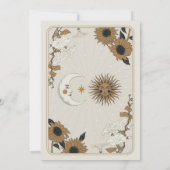 Verlovingsfeest Zon Maan Lijn Tarot Koppels Kaart (Achterkant)