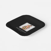 Verlovingsfeestje aangepaste foto papieren bordje (Gebogen)