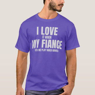 Verlovingsfeestje Ik hou van mijn verloofde Nieuw T-shirt