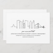 Verlovingsfeestje in San Francisco Kaart (Voorkant / Achterkant)