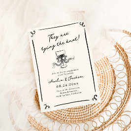 Verlovingsfeestje met Fantasievolle Handtekeningen Kaart