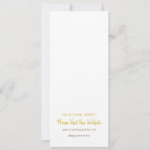 Verlovingsfeestje voor 'Brouwen voor ik trouw' Kaart (Achterkant)