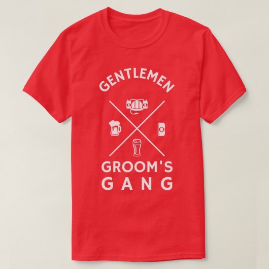 Verlovingsfeestjes voor mannen t-shirt (Design voorkant)