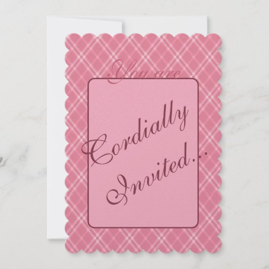 Verlovingskaart met blozende Valentijn Kaart (Voorkant)