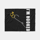 Verlovingsring Huwelijksaanzoek Vissen Fleece Deken (Voorkant (Horizontaal))