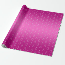 Verlovingsring Trouwheet Roze Inpakpapier