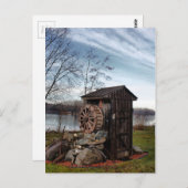 Vermaak over het oude huis briefkaart (Voorkant / Achterkant)