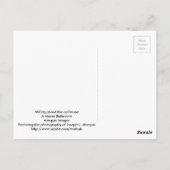 Vermaak over het oude huis briefkaart (Achterkant)