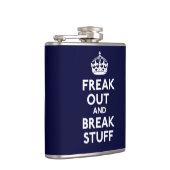 Vermaak uit en breek wat uit heupfles (Rechts)