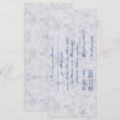 Vermählung Einladung zur Hochzeit Bekanntgabe (Voorkant / Achterkant)