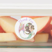 Vermaid onder het zee dank u Labels (Aangebracht)