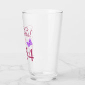 Vermakelijk sinds 1954 70ste verjaardag glas (Links)