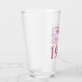 Vermakelijk sinds 1955 70ste verjaardag glas (Rechts)