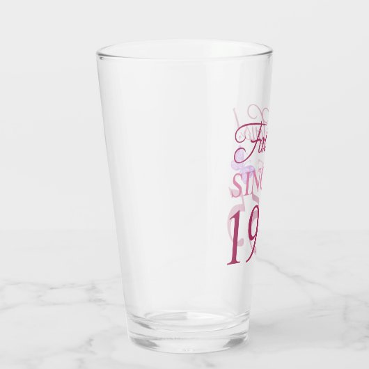 Vermakelijk sinds 1955 70ste verjaardag glas (Rechts)