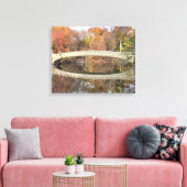 VERMAKKELIJKING VAN HET CENTRALE Park VAN DE NYC B Canvas Afdruk (Insitu (Woonkamer))