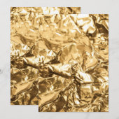 Vermalen Gouden Plooien Kaart (Voorkant / Achterkant)