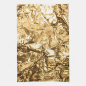 Vermalen Gouden Plooien Theedoek (Verticaal)