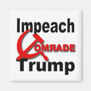 Vermaning kameraad Trump Magneet