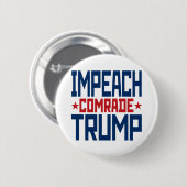 Vermaning Sovjet-kameraad Trump - Anti Trump Ronde Button 5,7 Cm (Voorkant /achterkant)